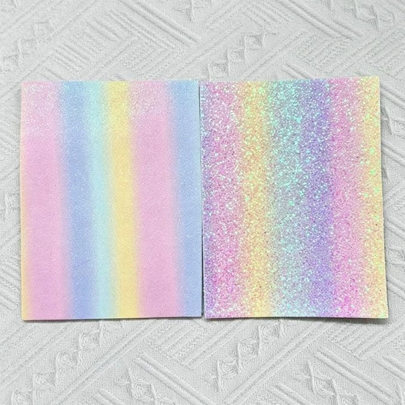 Wiederverwendbares Bügelunterlage-Tuch für Schmelzperlen, Regenbogen-Pailletten-Bügelpapier, Hitzebeständige Matte für DIY Schmelzperlen-Bastelzubehör – Detail 7