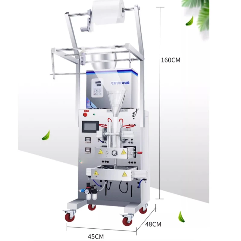 

Automatic Weighing Packaging Machine 1-100g Particle Powder Filling Packing Quantitative Sealing and Packaging Machine Customize