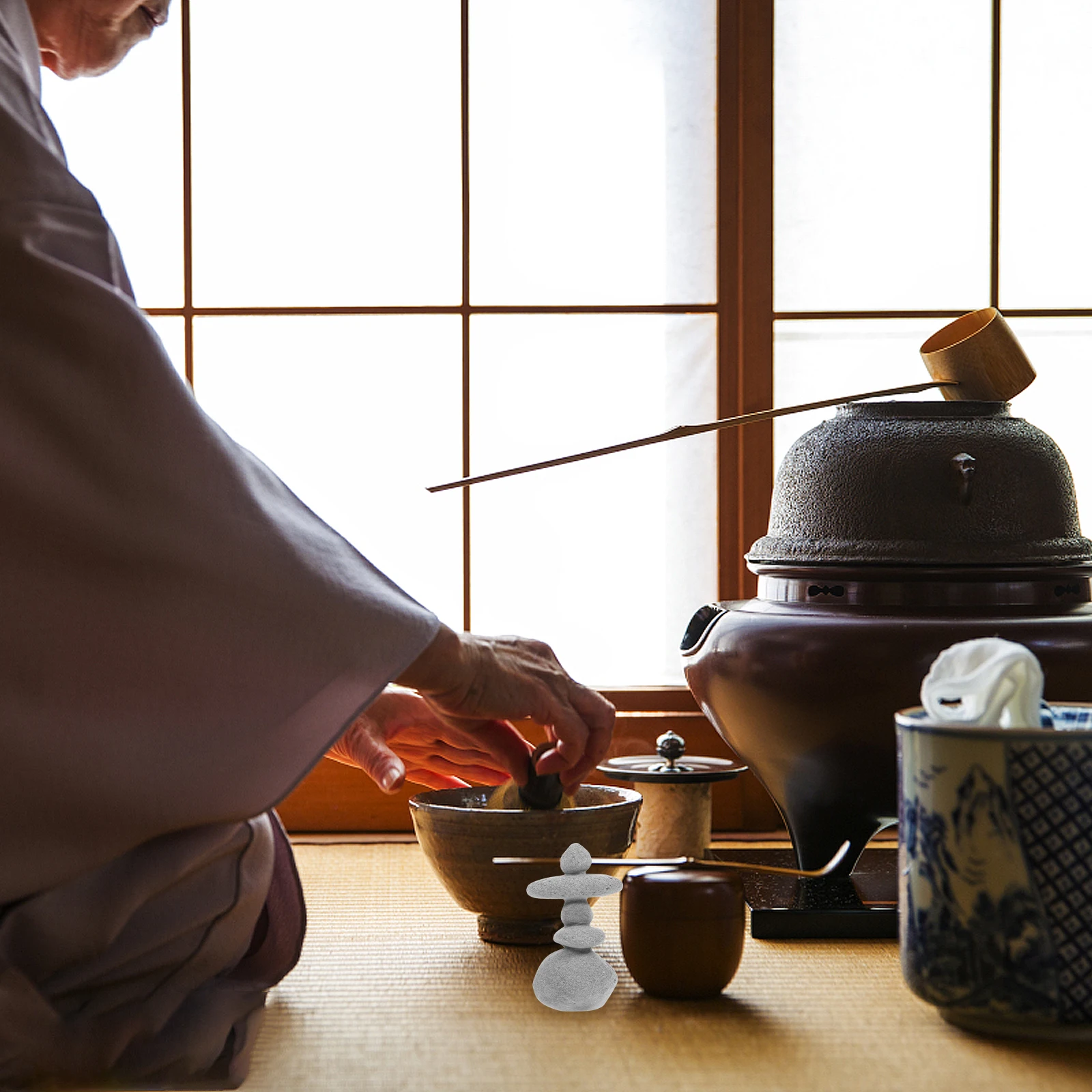 

Fake Ornament Resin Bonsai Landscaping Rockery For Garden Outdoor Aquarium Zen Desktop Decor Micro Landscape