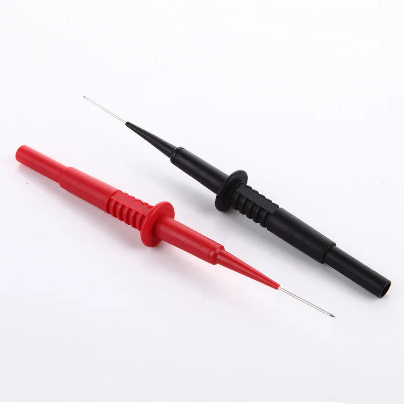 Multimeter-Messleitungen, Kabelsonde, sichere Spitze, Kabelsatz, Messleitungssatz, Krokodilklemme, Testhaken, Multimeterleitungen, Kit für die hintere Sonde – Detail 40