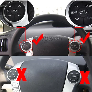 適用於Toyota Aqua 2012-14 和 Prius C 2011-15 的鋼琴黑按鈕開關方向盤按鈕電話巡航控制器汽車配件 8 最佳銷售 豐田 Aqua 巡航控制系統 - №8