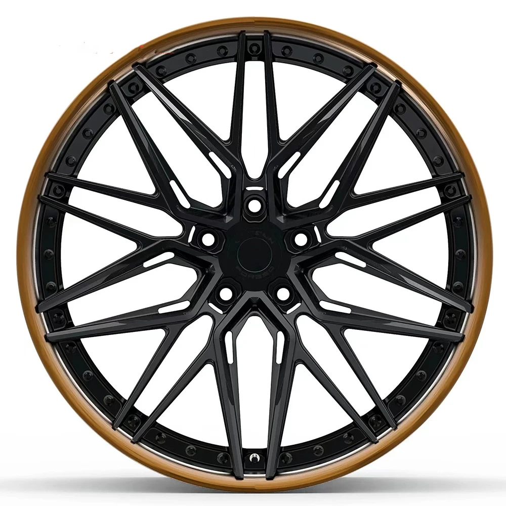 2-Pc Forged Wheel 19 20 21 22 Inch Car Sport Rims Alloy Wheels