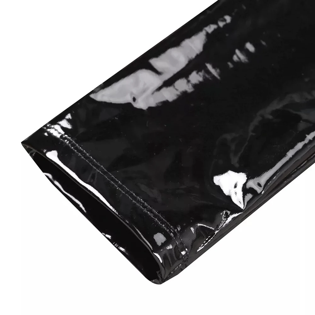 Mens Jacket Lingerie Wetlook Shiny Leather Bodysuit Jumpsuit Tops Underwear Nightclub Zip Up Stage Clothing