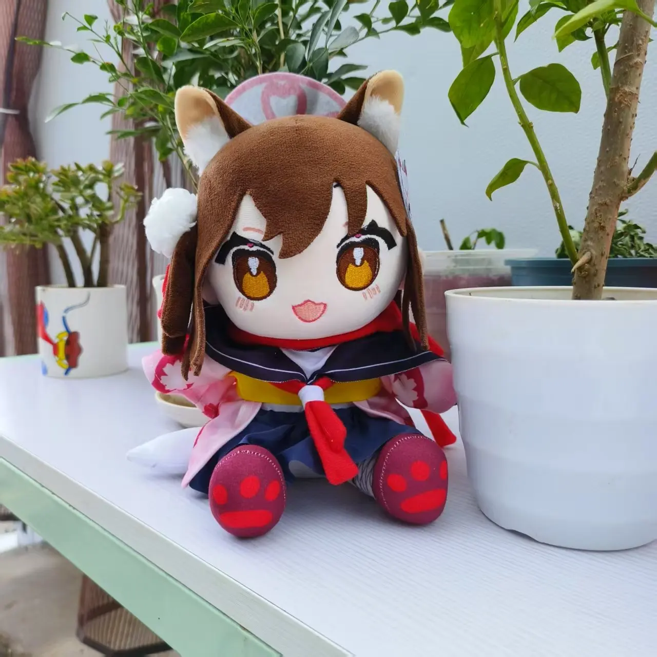 Anime azul arquivouda quanna cosplay 20cm boneca de pelúcia bonito dos desenhos animados travesseiros presentes de natal meninos meninas