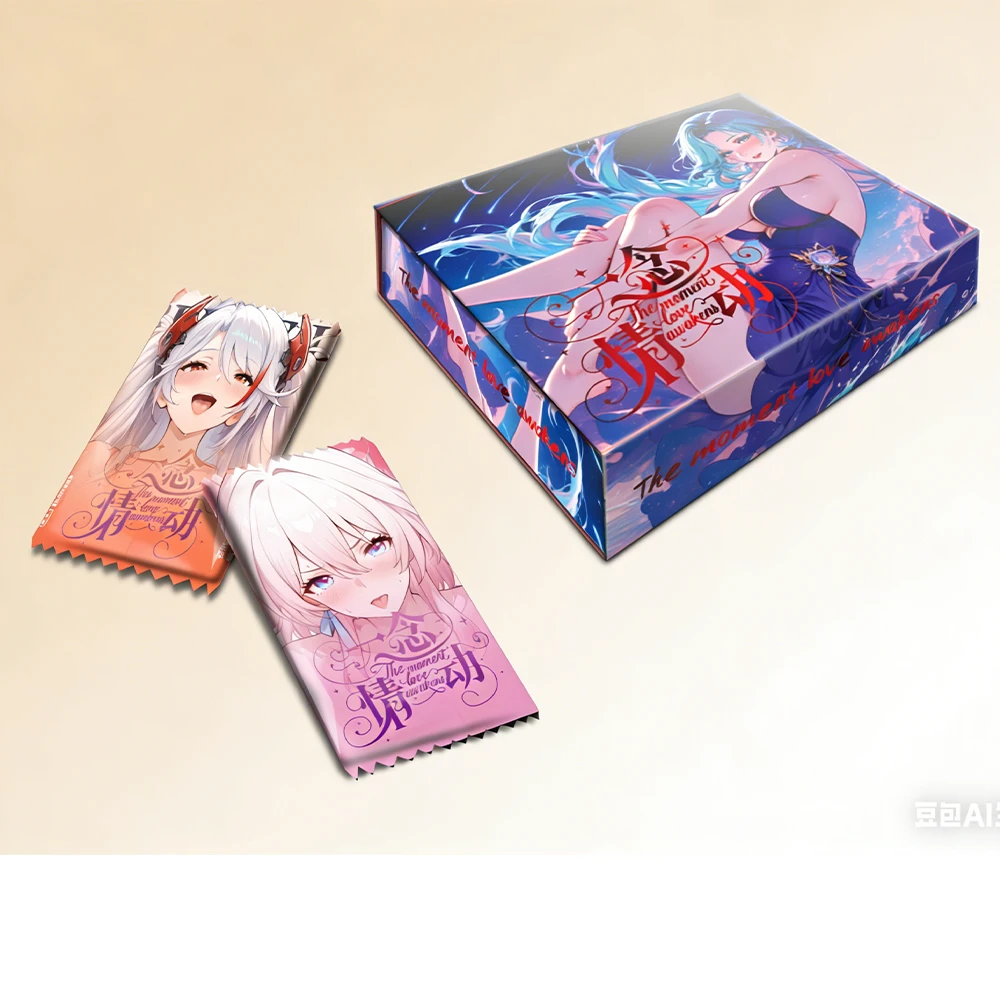 

Новейшие игровые карты MeiKaShe 'YINIANDONGQING' Waifu Cards TCG CCG с дизайном «Богиня Чистого Желания» — идеальный подарок на Рождество 2026 года