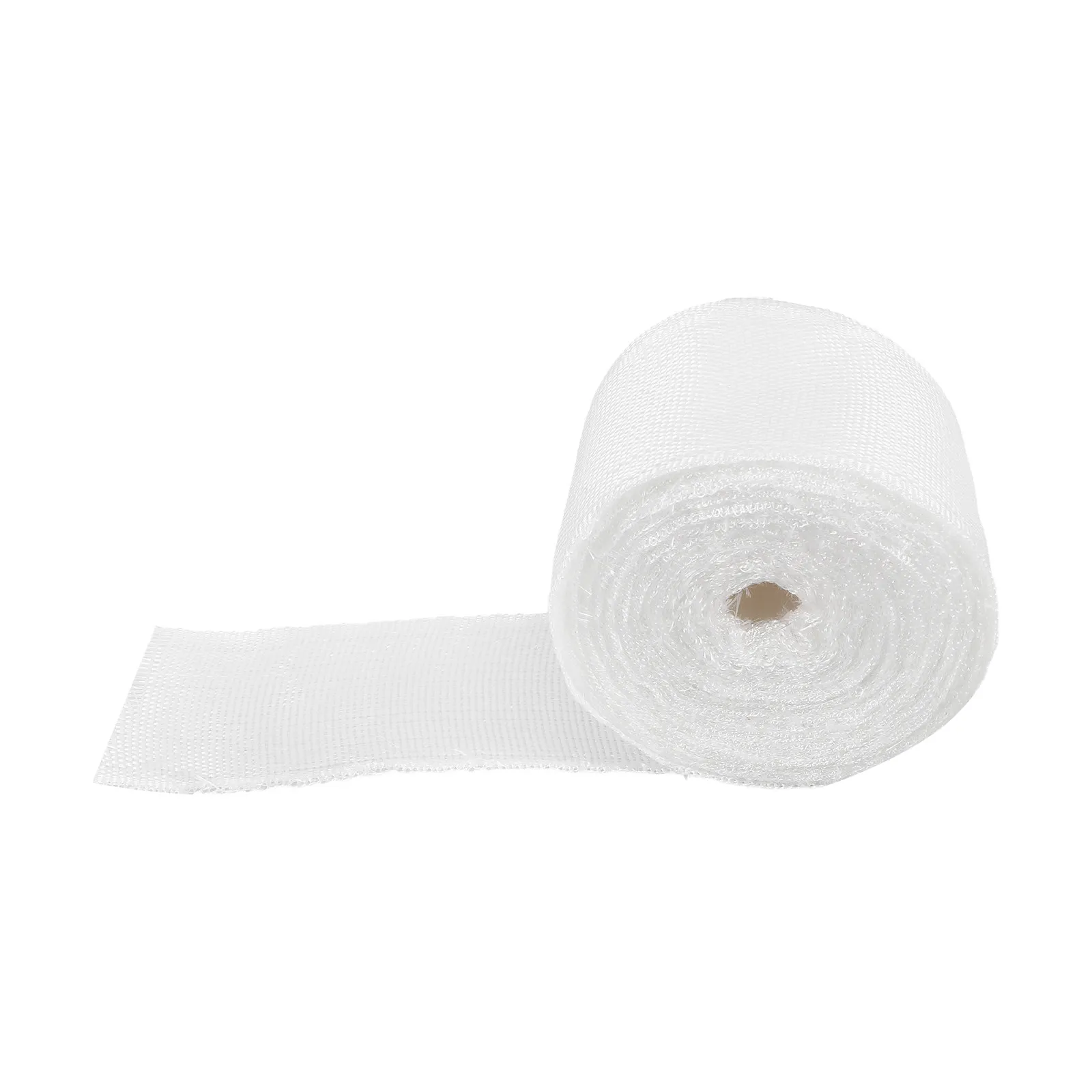 Fiberglass Cloth Roll Non Adhesive Woven Reinforcement 3000x5cm High Temperature Resistant Repair Tape for Boats Seams Molding