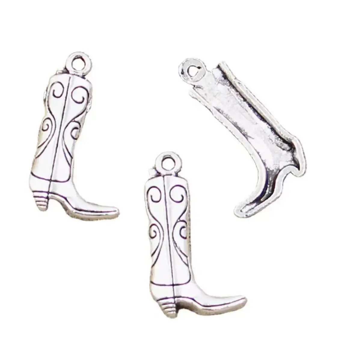 

20pcs 23*13mm Zinc alloy metal booth deign pendants for handmade HW3337