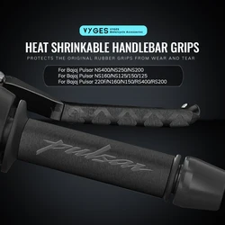 Street Heat Shrinkable Handlebar Grips Clutch Brake Lever Cover Grip Glove For Bajaj Pulsar NS400 NS250 NS200 NS160 RS400 RS200