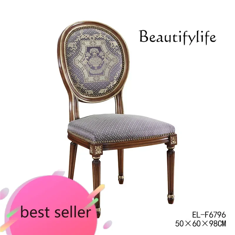 

N Маленький обеденный стол во французском стиле ретро, многослойный ручная роспись, пейзажный обеденный стол, роскошный европейский круглый стол из цельного дерева