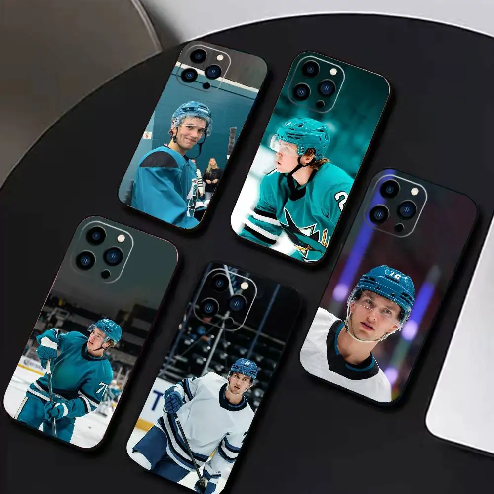 

William Eklund Phone Case For iPhone17,16,15,14,13,12 Plus,Max Soft Silicone Black Cover