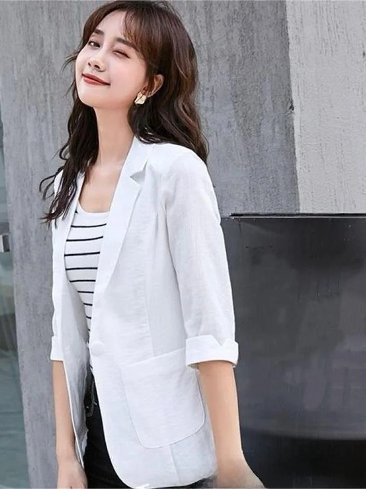 Slim Fit ort Sve Faionable خفيف الوزن مناسب للصيف مادة للحماية من الشمس بخمسة أزرار للإغلاق متعدد الاستخدامات #4