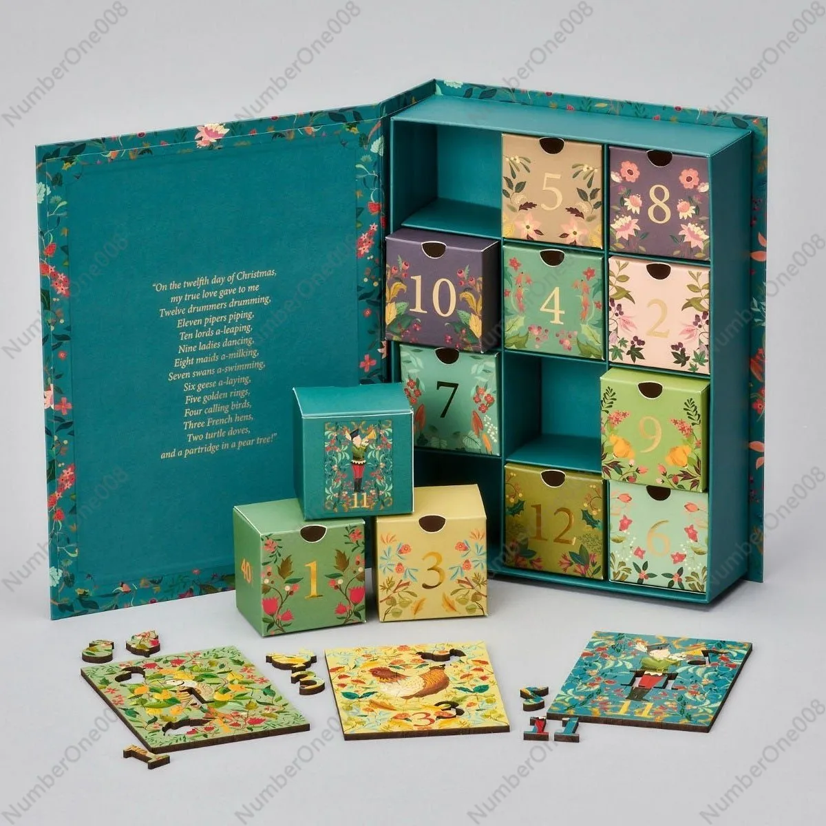 12 Days Advent Calendar12 Days Advent Calendar Christmas Gift Box