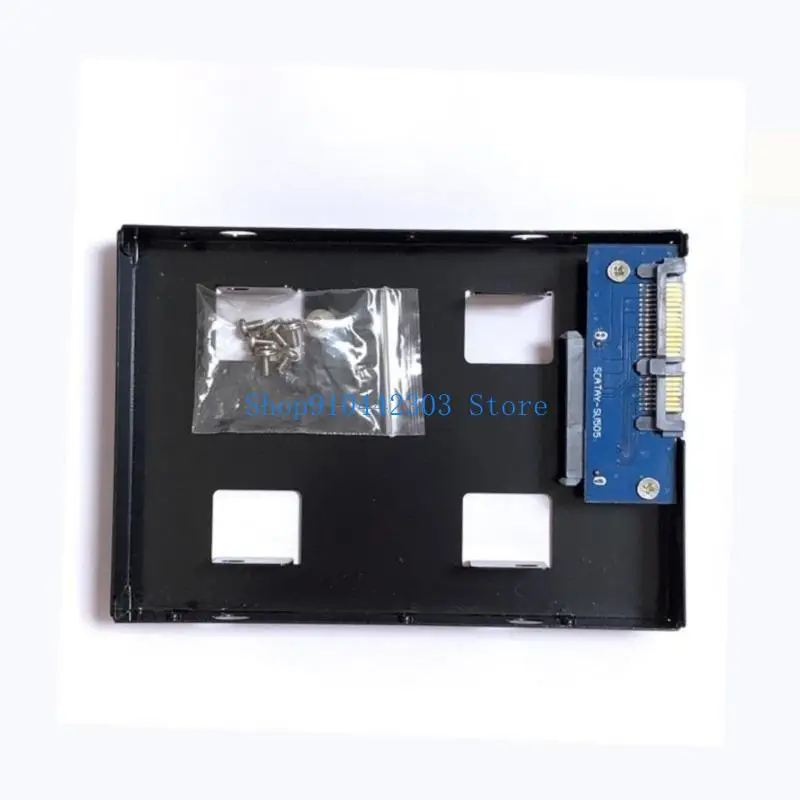 L4MD 2,5 Zoll bis 3,5 -Zoll -Festplatten -Adapter -Bracket -Konverter Cage SSD -Halterungsschale Einfache Installation für – Detail 8