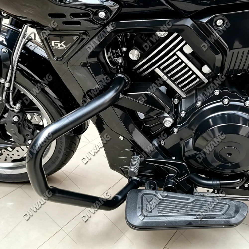 FOR MBP C1002V GAOKIN THOR GK1000 Motorcycle Crash Bar Engine Guard Anti‑Fall Bumper Frame Protector