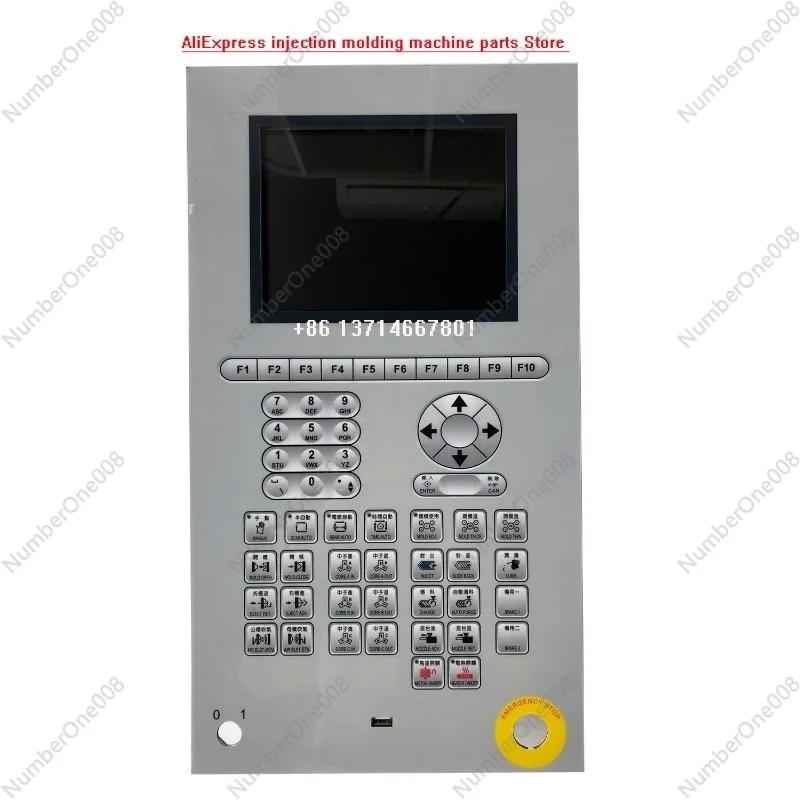 

Techmation HMI Q8M Q8 Operation Panel For Injection Molding Machine ( TECH1 TECH2 )