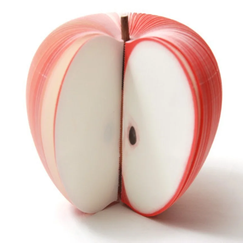 5 Pcs Creative And Personalized Stationery Diy Fruit Sticky Notes Apple Sticky Notes Fruit Sticky Notes High Aesthetic Value