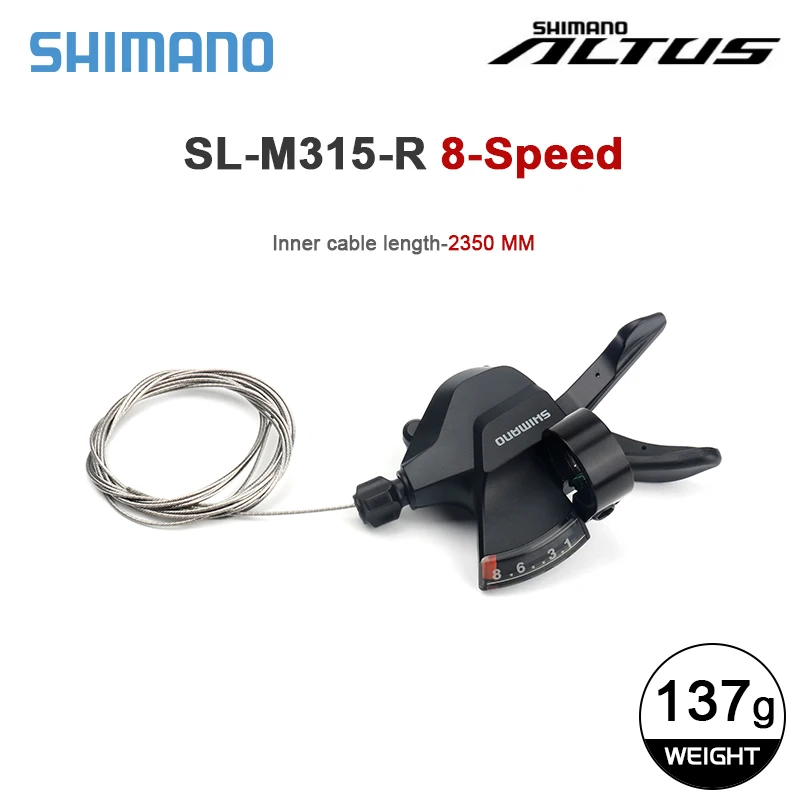 Shimano M315 7 8 Speed MTB Shifter Altus RD-M310 Rear Derailleur