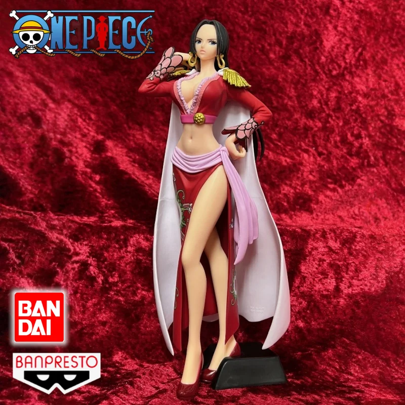 

In Stock Bandai Banpresto One Piece Boa Hancock Empress Shining Charm Series Anime Figure Collectible Model Toy Gifts For Fans