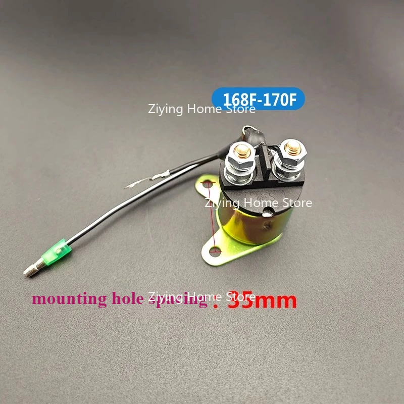 

Подходит для машины для очистки микро культиватора 168F170F188F190F Генератор 2-8 кВт Реле электрического пускового двигателя