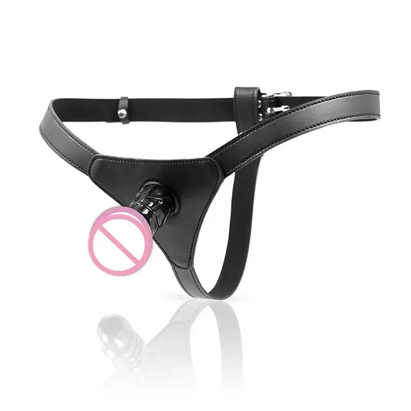 Sex Products Panties Strapon Sex Toys for Lesbian Strapon Realistic Penis G Spot Massager Thong Strap on Dildos Wearable Dildo