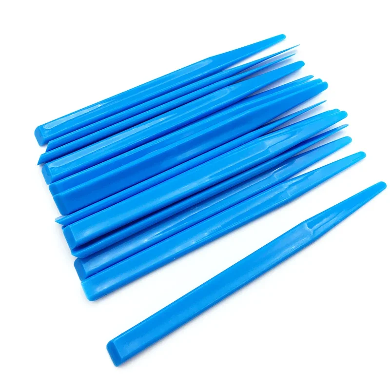 100pcs Dental disposable plastic spatula, dental laboratory glass ionomer stirrer, oral adhesive powder knife adjustment