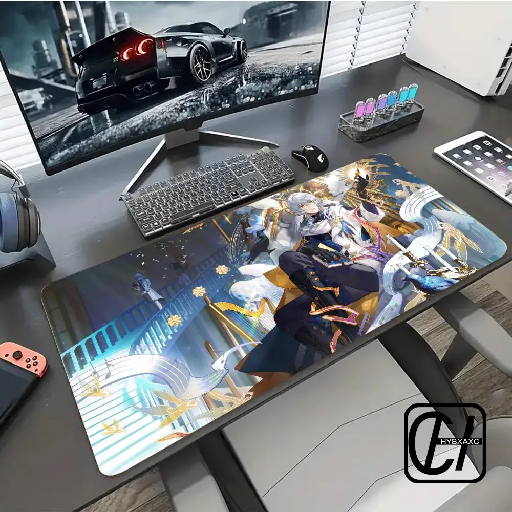 HD Printing Mouse Pad Ashveil Honkai S-Star Rail Computer Laptop Mouse Pad Office Large Gaming HYBXXC Rubber Non-Slip Desk Mat