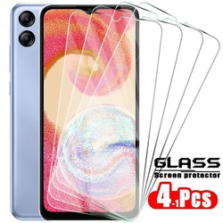 4Pcs Tempered Glass for Samsung Galaxy M04 M14 M54 M34 5G Screen Protector For Samsung M53 M33 M23 M13 4G M52 M32 M12