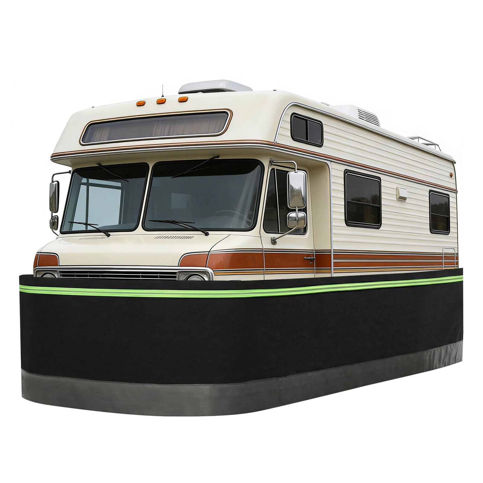 

Mobile Home Skirting Easy Installation Travel Wheel Skirt 3.1x65.6ft with Bottom Iron Mesh for Garden Outdoor Yard