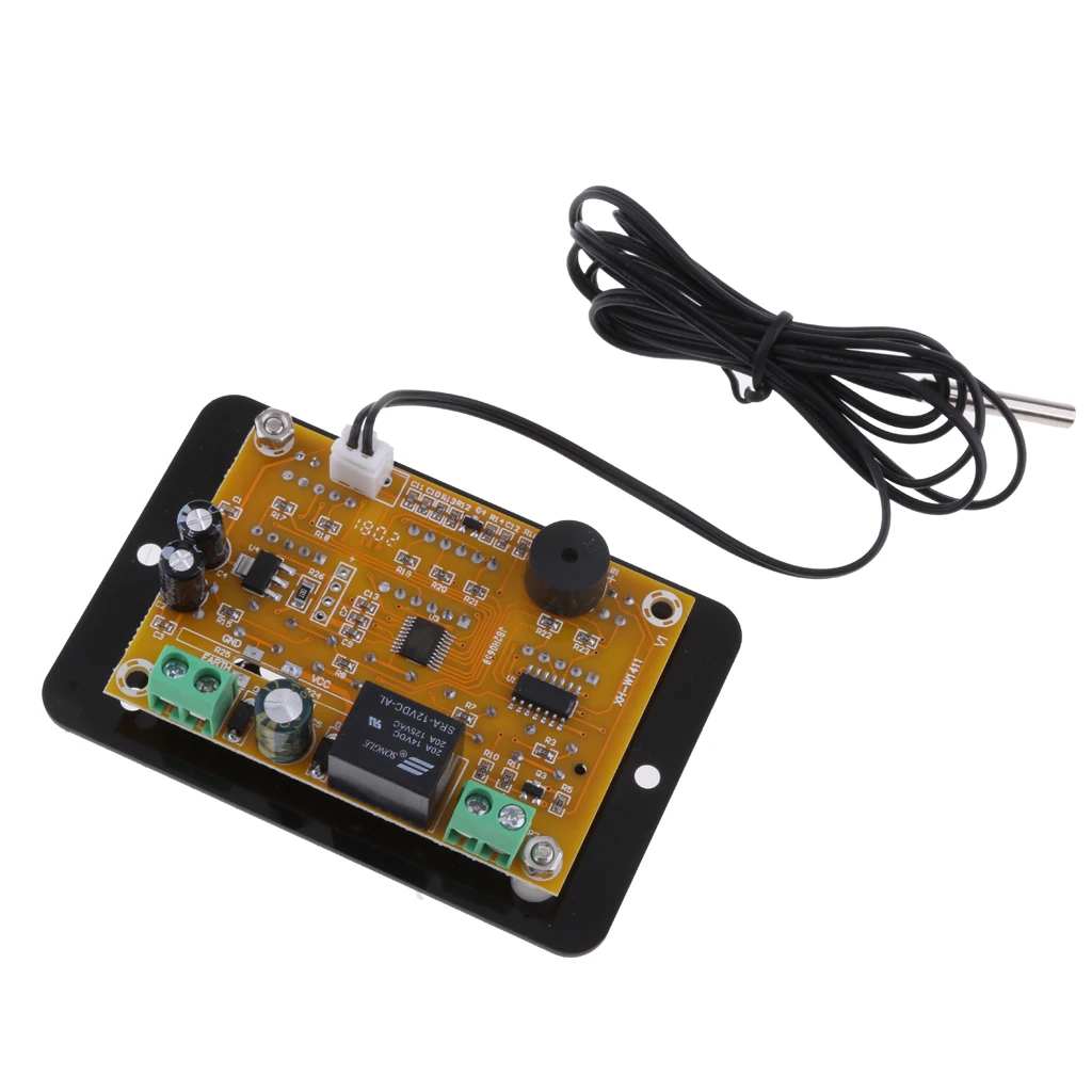 

Temperature Controller with Probe Auto Heating Cooling Thermostat Module for Refrigerator Laboratory Farm