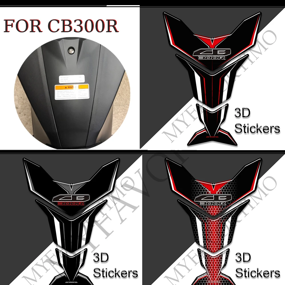 2018-2022 Motorcycle Anti-scratch Grips Tank Pad Stickers Side Gas Fuel Oil Kit Knee Stickers Protector For Honda CB300R CB 300R