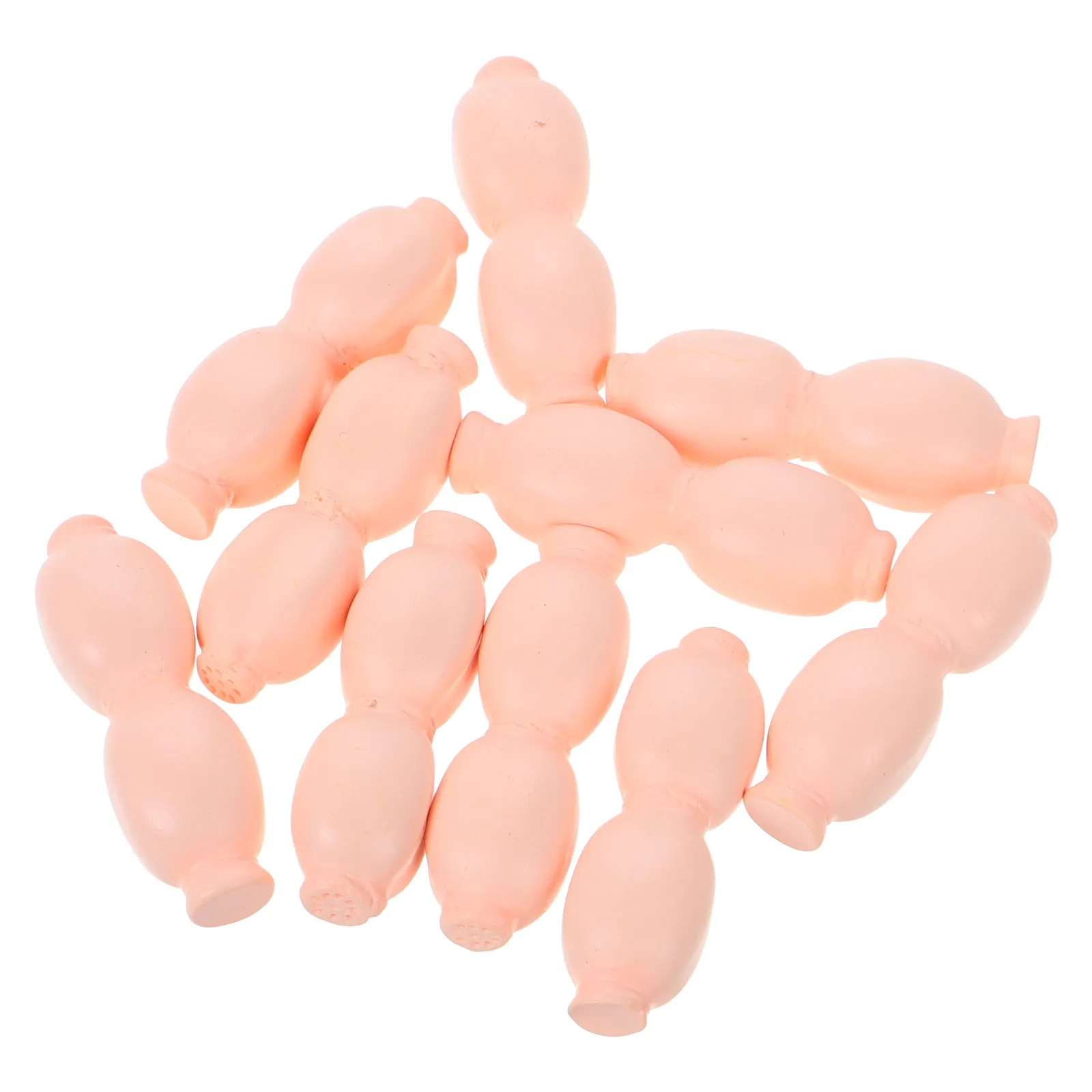 10Pcs Lotus Root Miniature Realistic Resin Vegetables Accessories for Dollhouse Kitchen Miniature Food Supermarket Decoration view 6