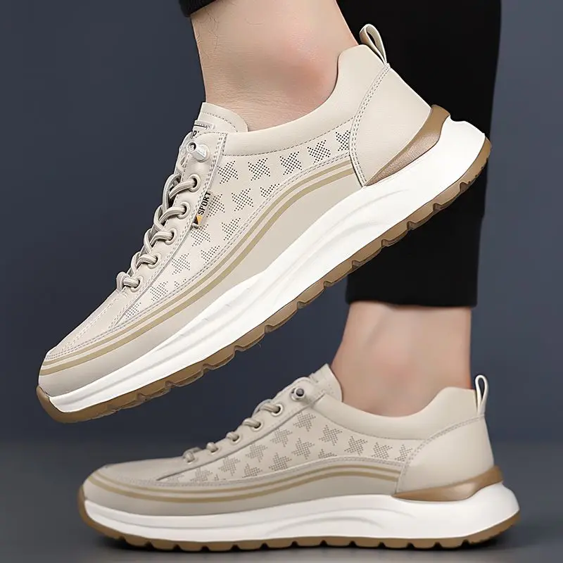 New men's casual walking comfortable sports shoes running shoes non-slip shock absorption wear-resistant jogging