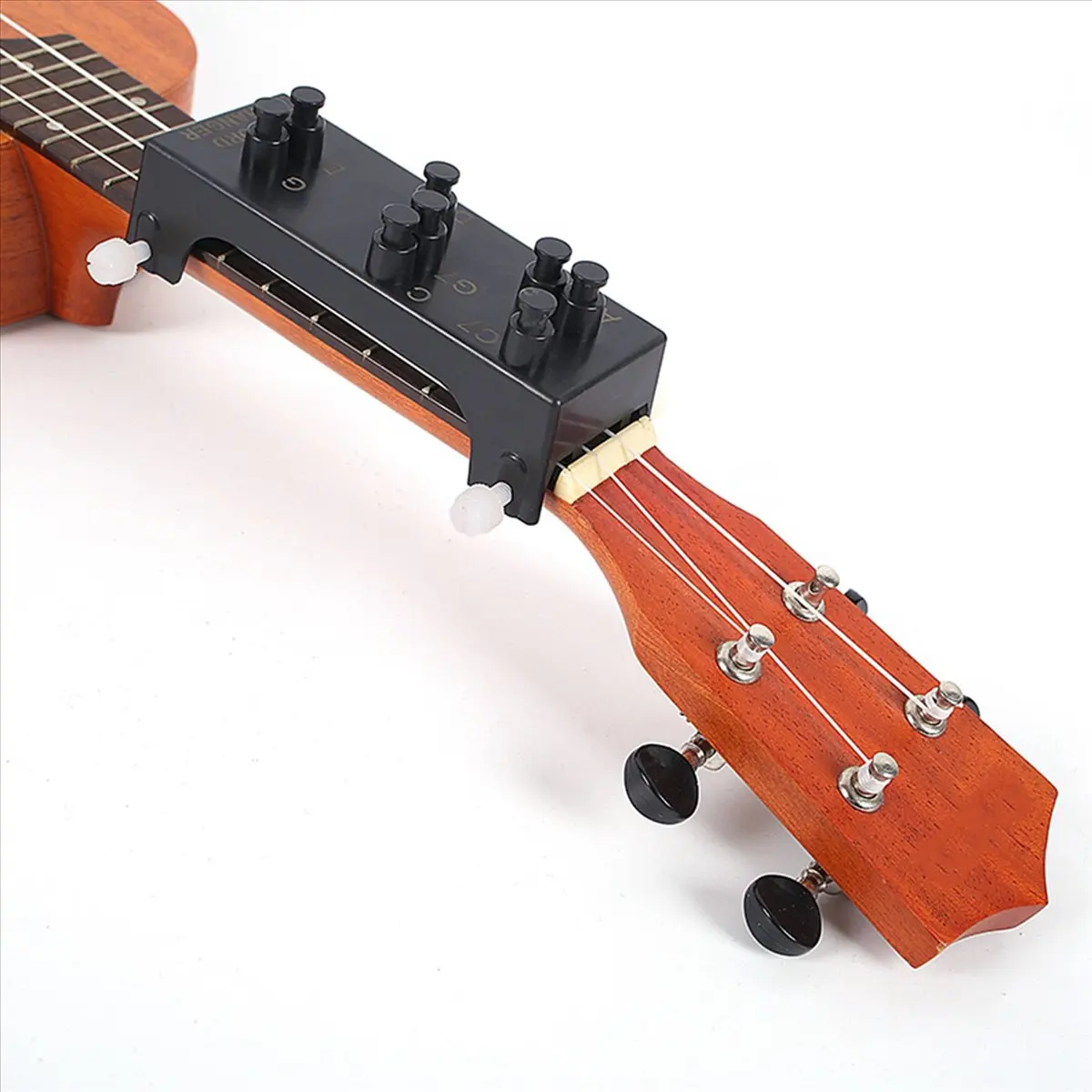 TUREBG 5X Ukulele Chord Changer,Ukulele Aid Learning System Teaching Aid for Beginner