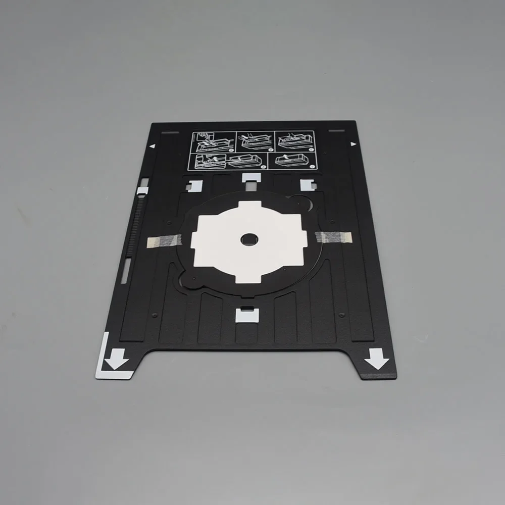 CD DVD Printing Tray compatible for Epson R1900 R2400 R2000 R2880 R3000 G800 1400 1410 R800 G800 P600 P607 P608 R800 1390 Printe