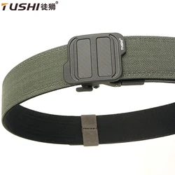 TUSBottles-Ceinture Dulbelt Militaire en Alliage pour Homme, Ceinture de Service de Police existent, 1100D, Nylon IPSC, Ceinture de Pistolet pour Homme, Authentique, Officiel, Neuf