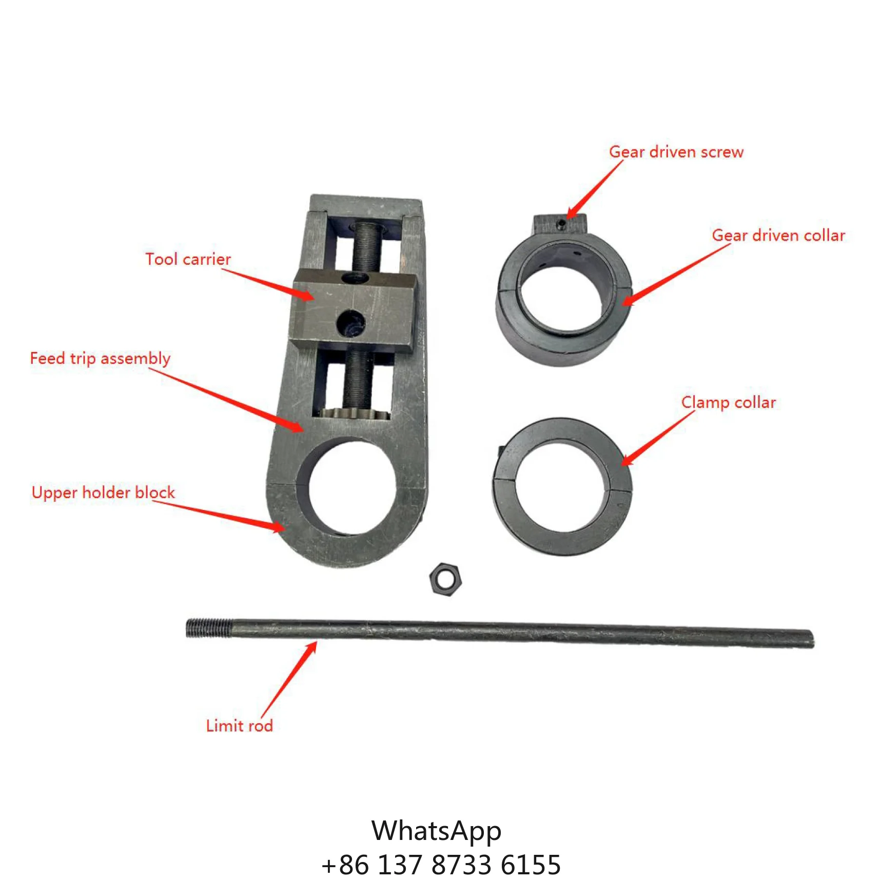 S Portable CNC Portable Flange Facing Tool Flange Facing Machine Flange Facing Head For 120-300mm.