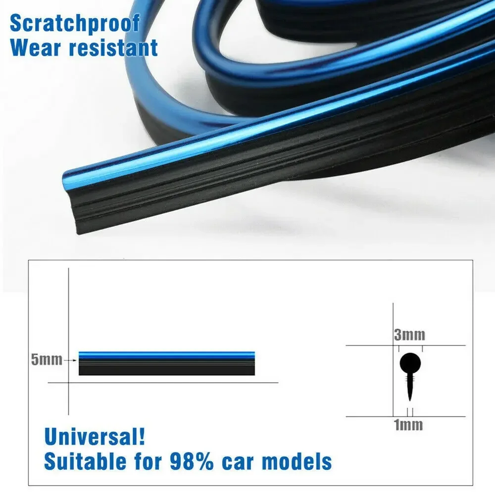 New Styling Car Door Gap Trim Strip Dashboard Center console Air Outlet Edgein Fillers Flexible Strip Indoor Decorative Stickers