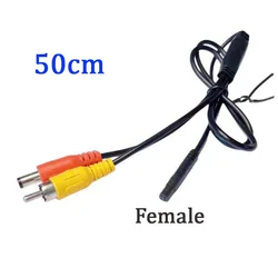 4 Pin Female To Video Power Male For Streaming Recorder Reverse Image Rear View Camera Connection Cable