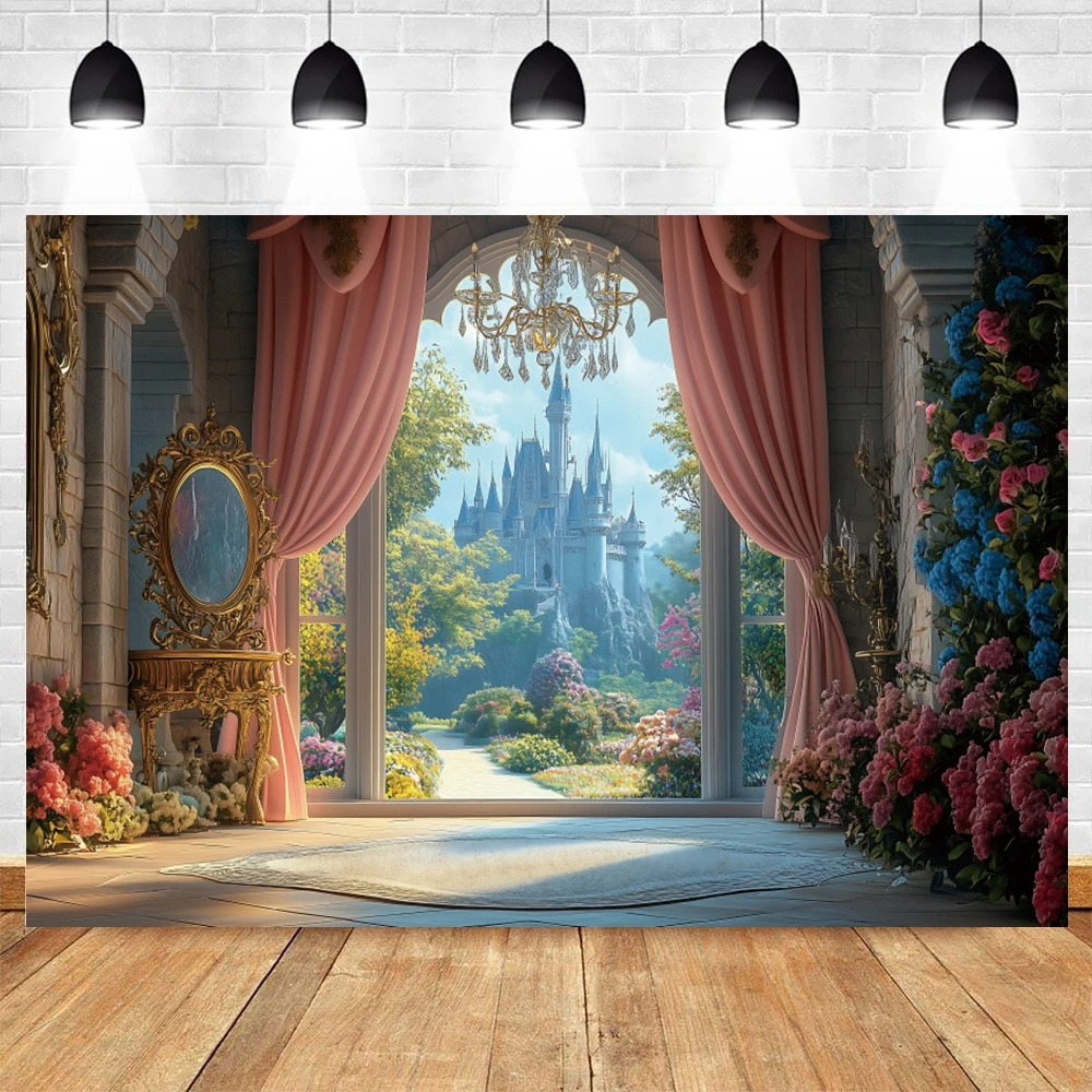 ستارة الزهور لمشهد عيد ميلاد الزفاف خلفية صورة ميتزفه لعيد ميلاد الفتيات لالتقاط الصور في استوديو الصور