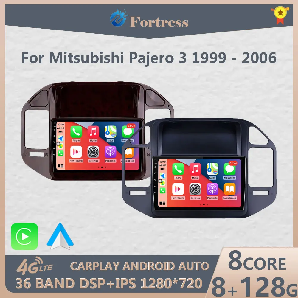 

Android13 For Mitsubishi Pajero 3 V70 V60 1999-2004 2005 2006 Multimedia Navigation GPS Vehicle Monitor High-performance RDS