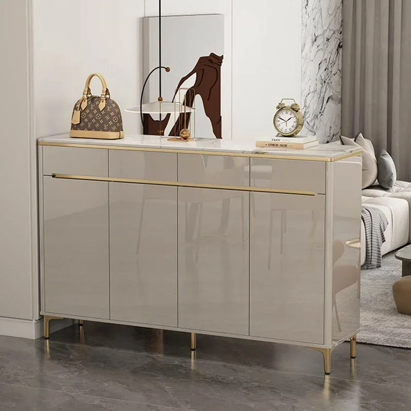 신발 캐비닛 코너 신발거치대 멀티 레이어 보관 간단한 설치 나무 보드 쇼어 랙 로커 정리함 Zapatero 가구 