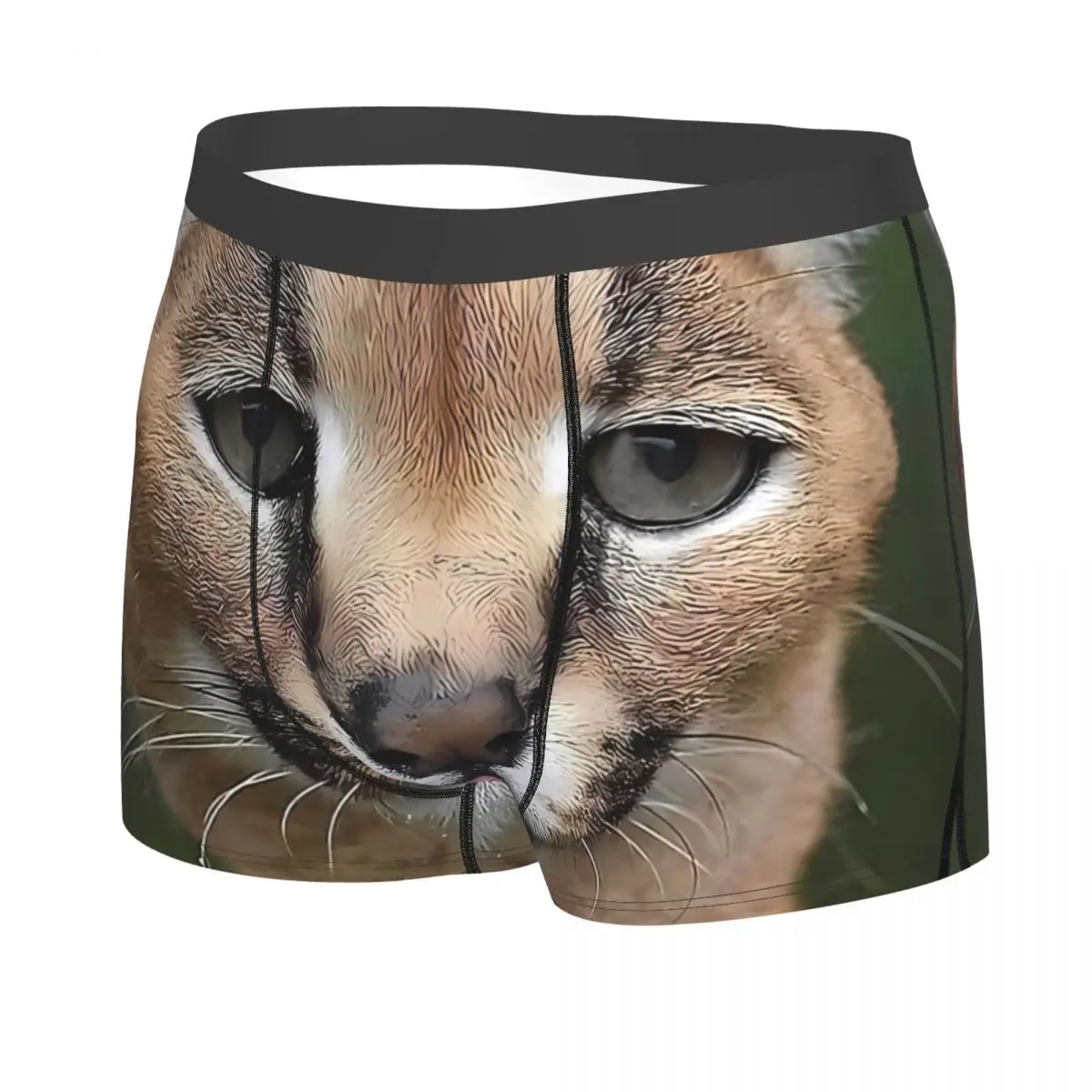 Handsome Men Boxer Briefs Underpants Big Floppa Anime Highly Breathable High Quality Gift Idea