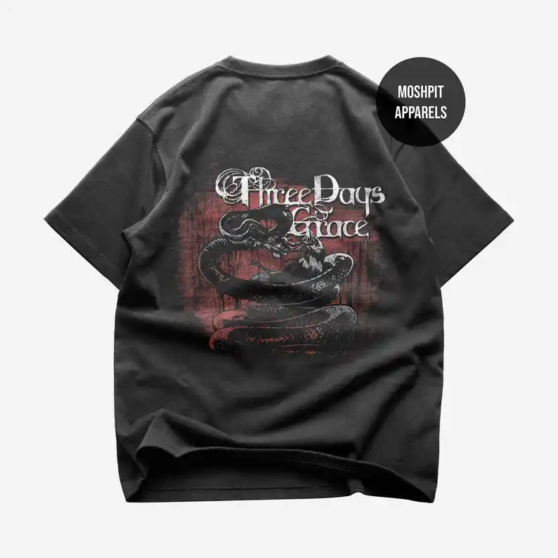 

Three Days Grace Back T-Shirt Rock Music Shirt One-X AlbumLife Starts NowThree Days Grace Merch Unisex Heavy Cotton