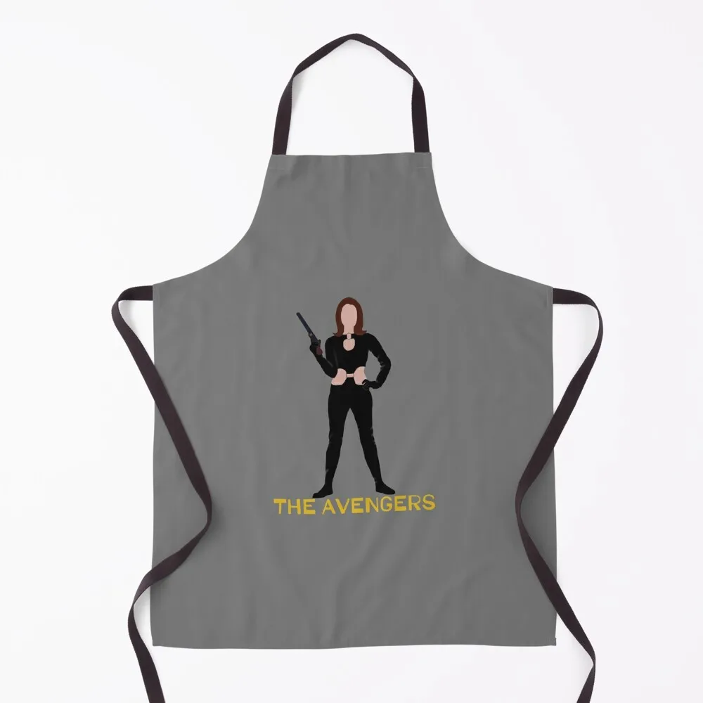 

Emma peel Apron Kitchen Kawaii Accessories christmas Woman Work kitchen item Apron