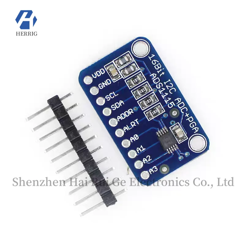 

ADS1115 Analog-to-Digital Conversion Module 16-bit ADC PGA Four-Channel Microcontroller ADC Development Board