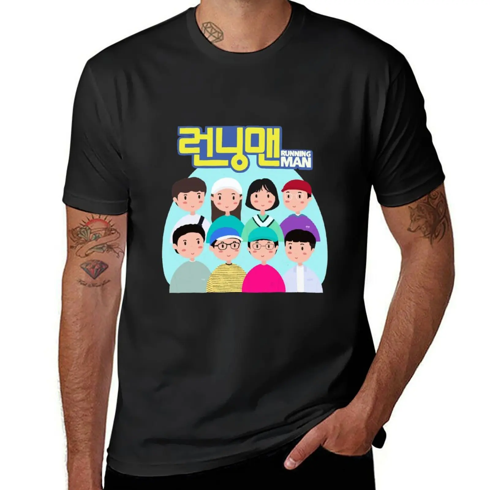 Running Man Korean Variety Show - Kdrama T-Shirt sublime boys whites heavyweights sweat mens champion t shirts