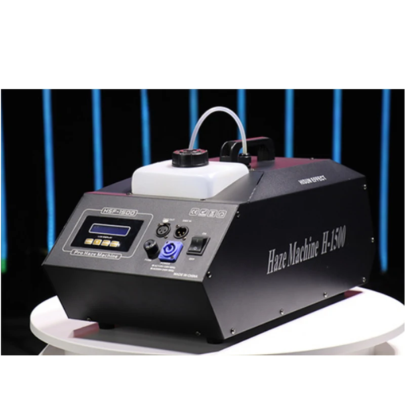 High-quality DMX512-controlled 1500W Haze Smoke Machine for Impressive Stage Lighting and Small Venue Performances