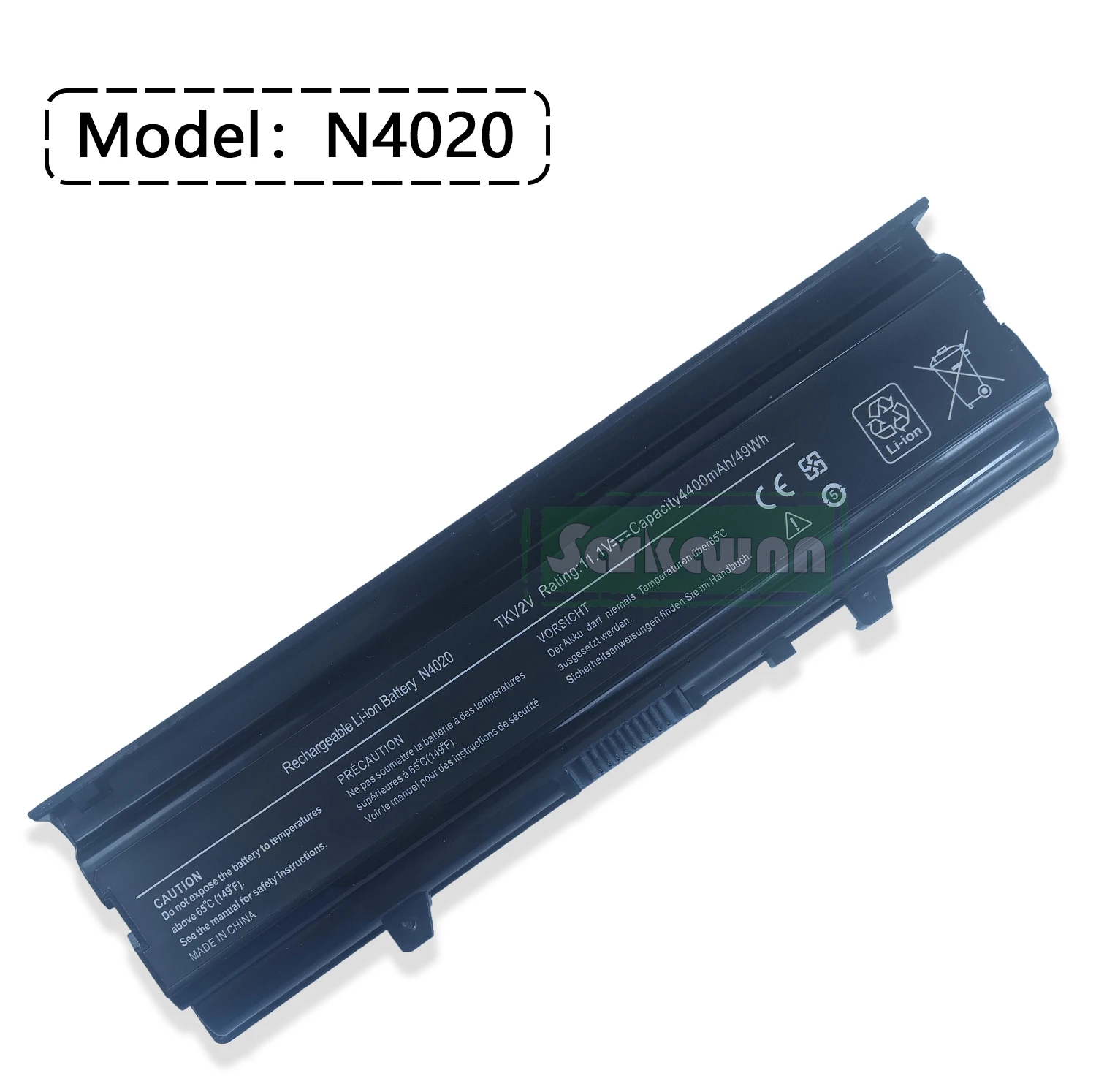 SARKAWNN 6CELLS N4020 LAPTOP Battery For DELL Inspiron 14V 14VR M4010 N4020 N4030 N4030D