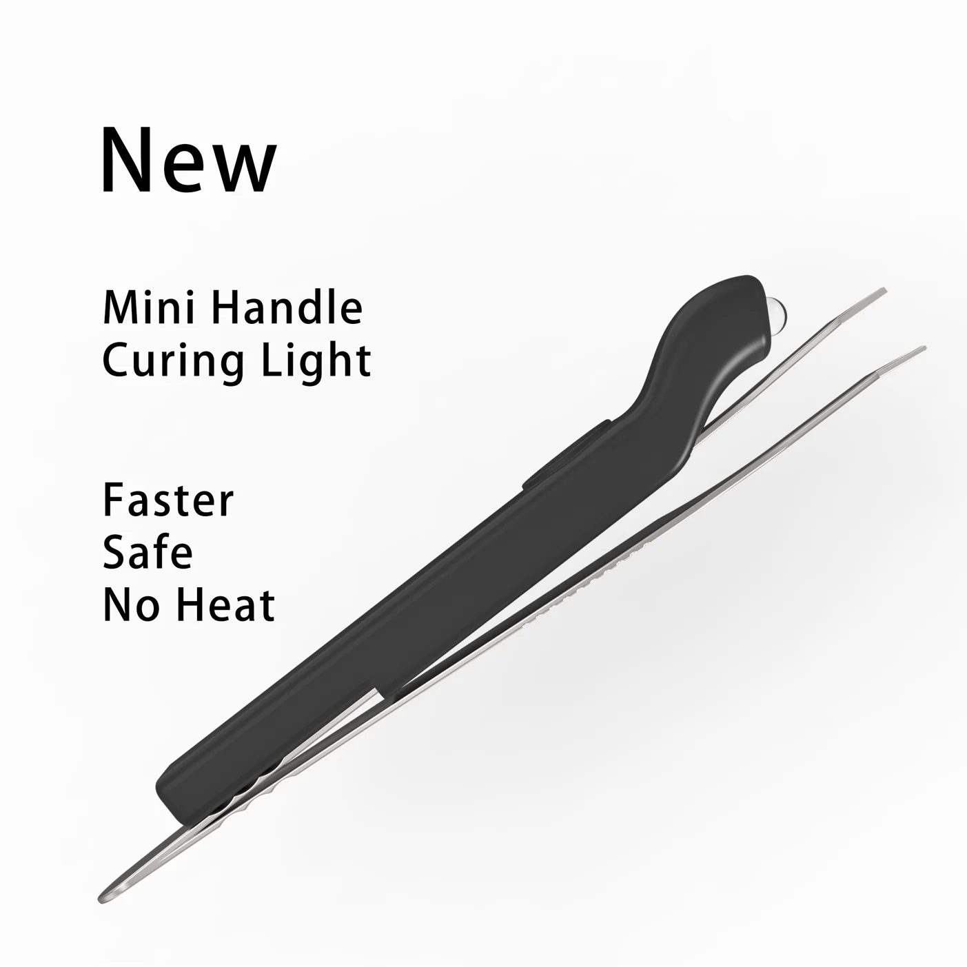 

Hot Eyelash Tweezers with Led Light Uv Eyelash Extension Light Lamp Uv Lash Extension Glue Light on Tweezers