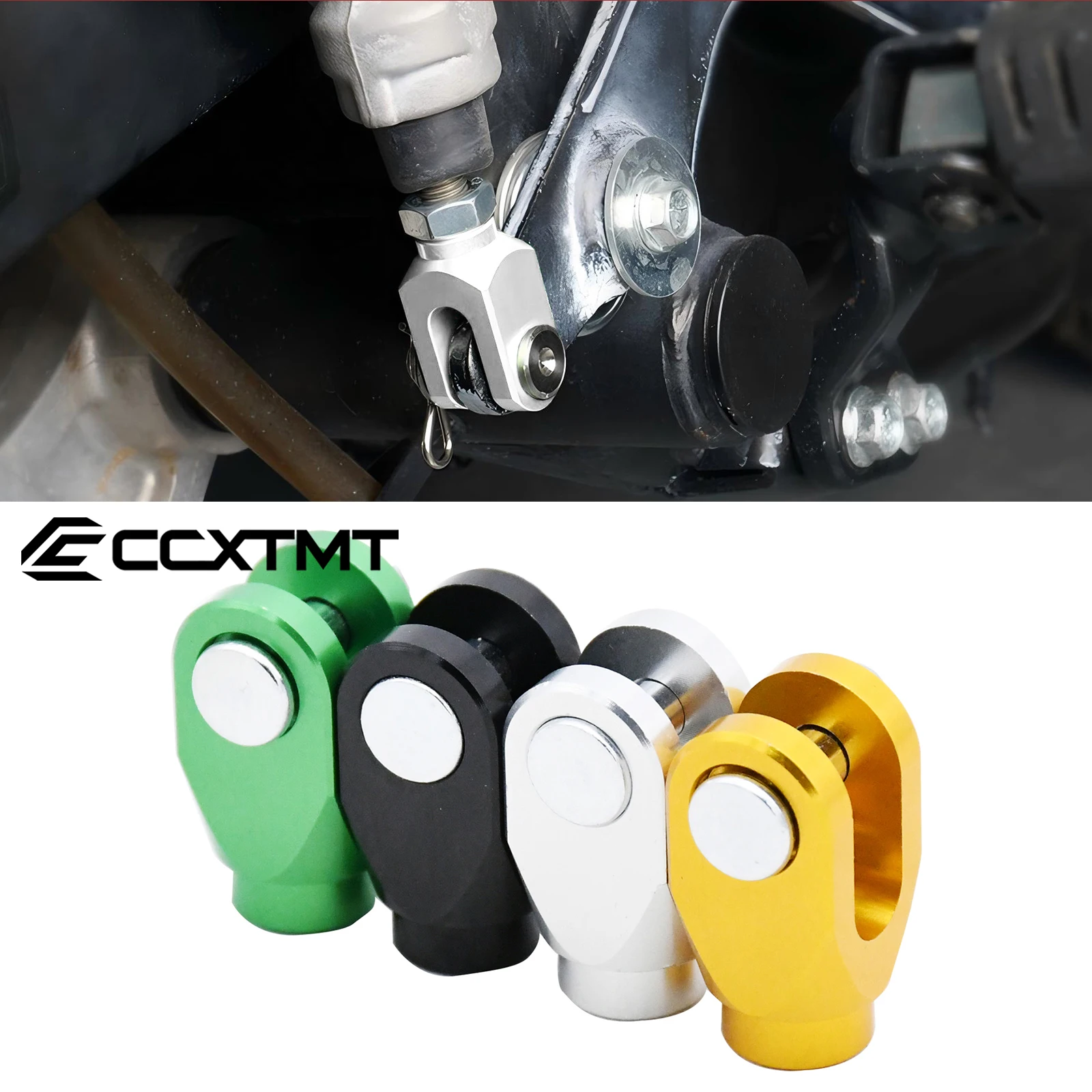 Clevis de freno trasero para motocicleta Kawasaki KX80 KX85 KX100 KX125 KX250, para Suzuki RM80 RM85 RM125 RM250 R, X250S RMX250R DRZ400S/R